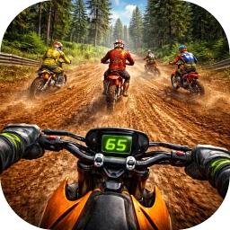 Dirt Bike Motocross Racing