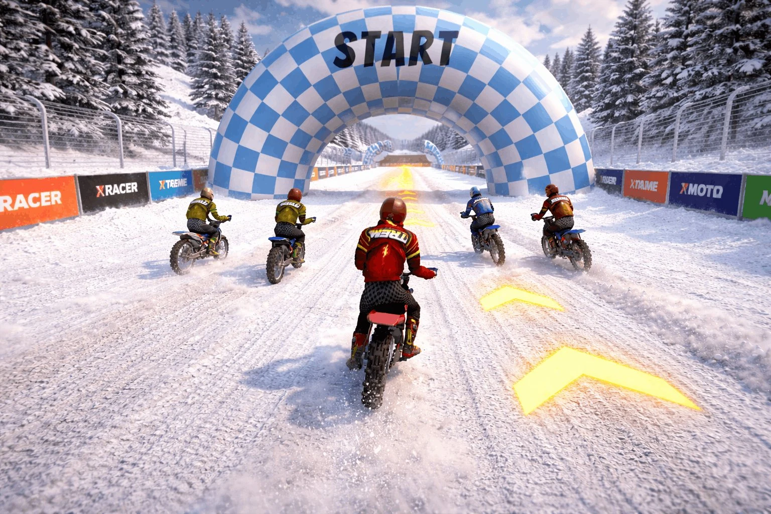 Dirt Bike Motocross Racing screenshot